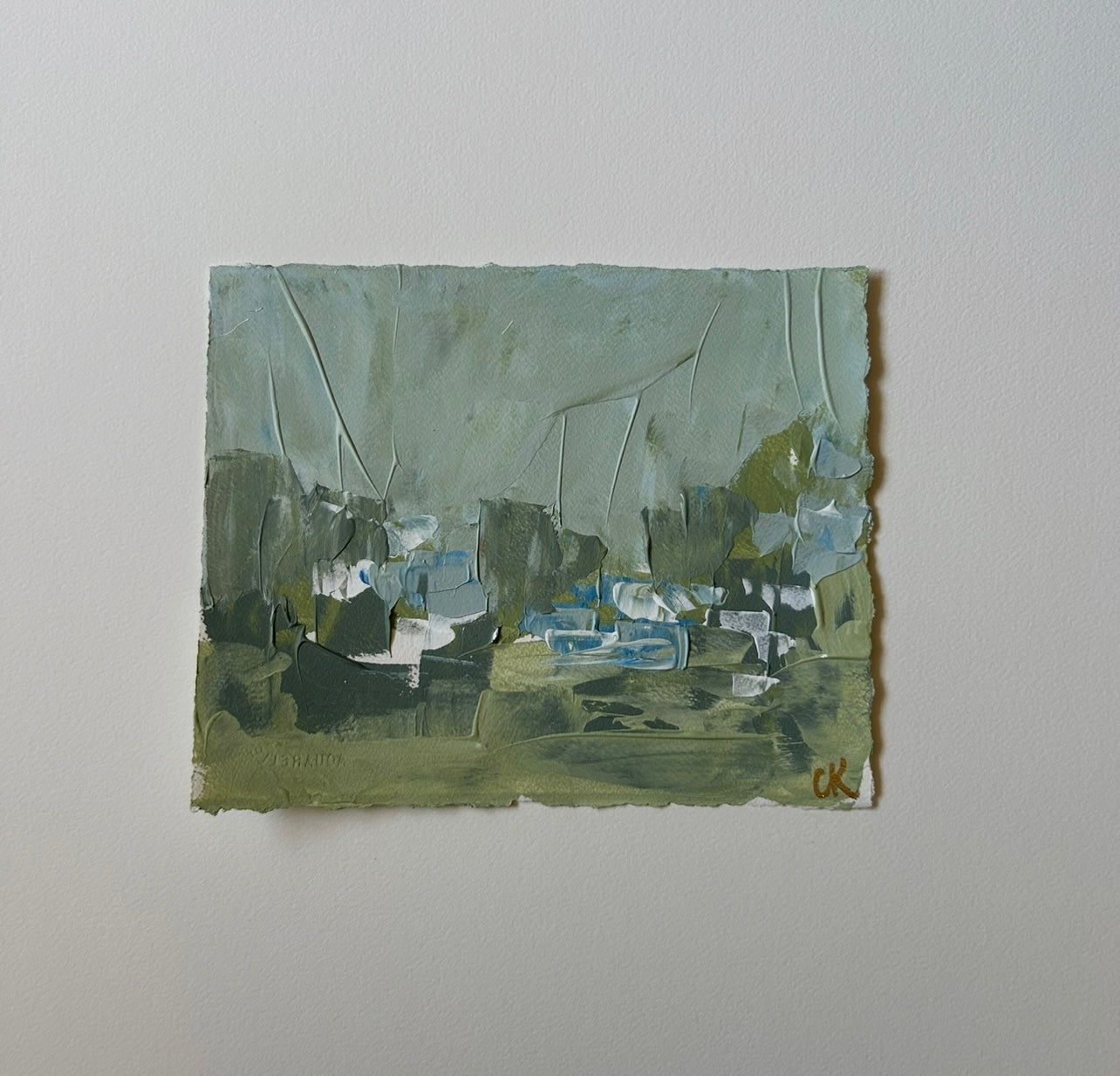 Spring Abstract Floral Paper I