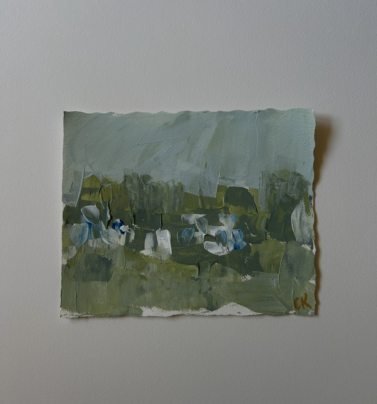 Spring Abstract Floral Paper III