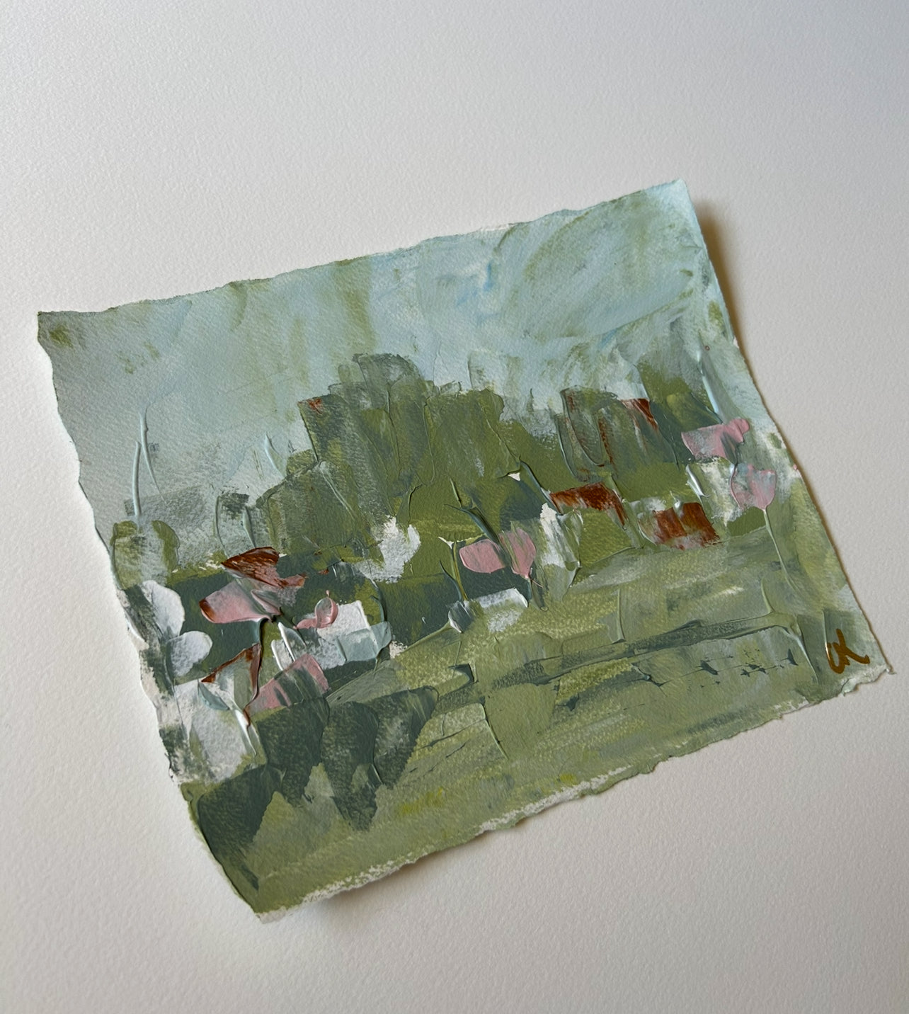 Spring Abstract Floral Paper V