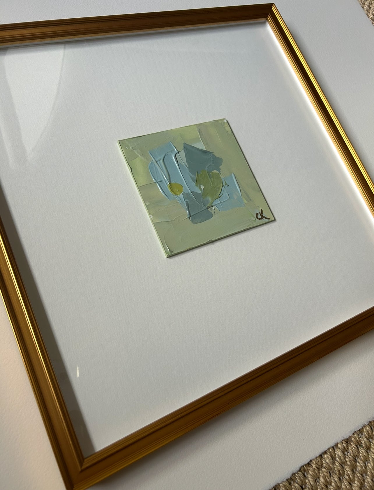 Spring Petite Pretty Matted I (Light Sage)