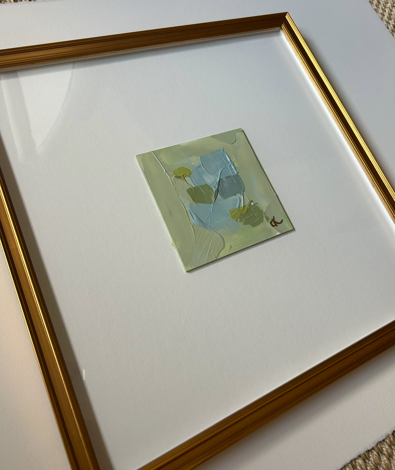 Spring Petite Pretty Matted III (Light Sage)