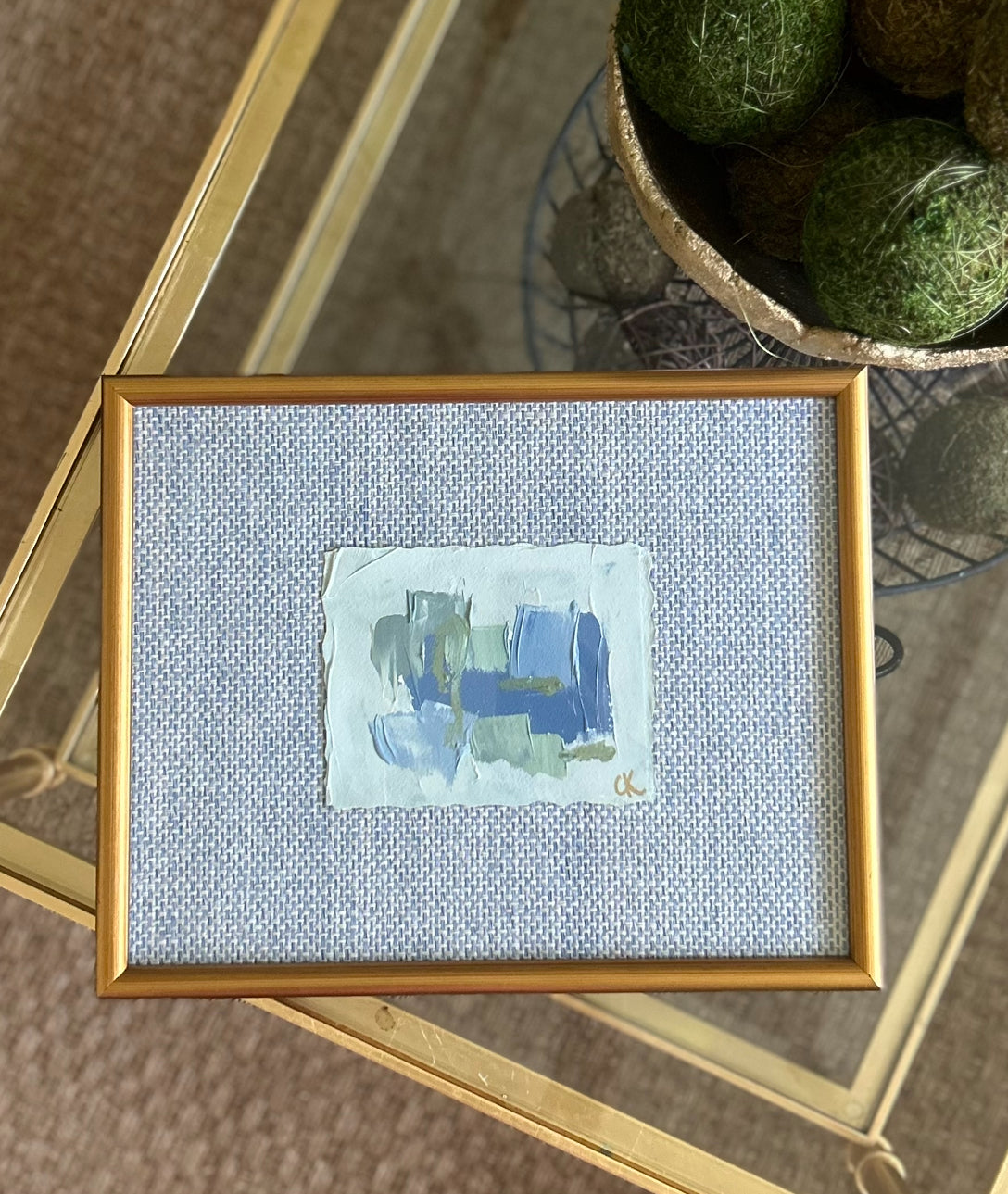Spring Petite Pretty on Grasscloth I