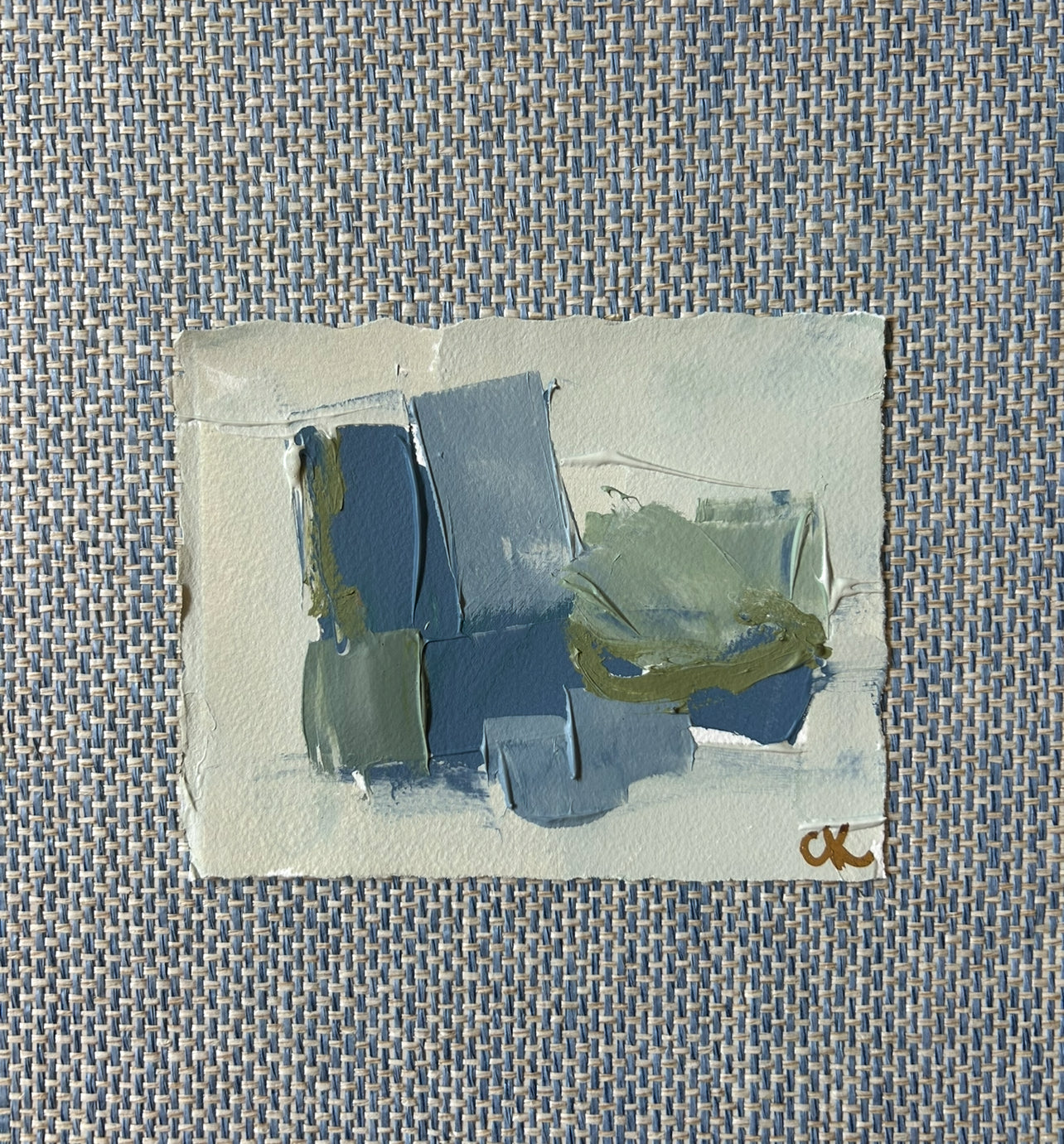 Spring Petite Pretty on Grasscloth II