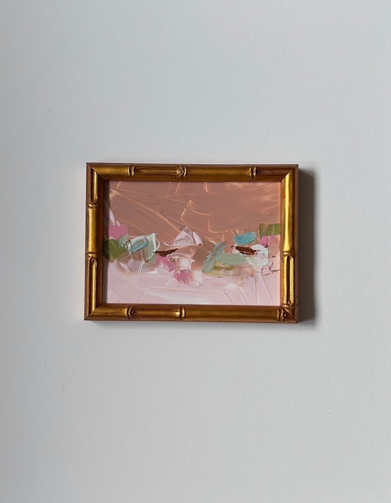 Bamboo Framed Petite V