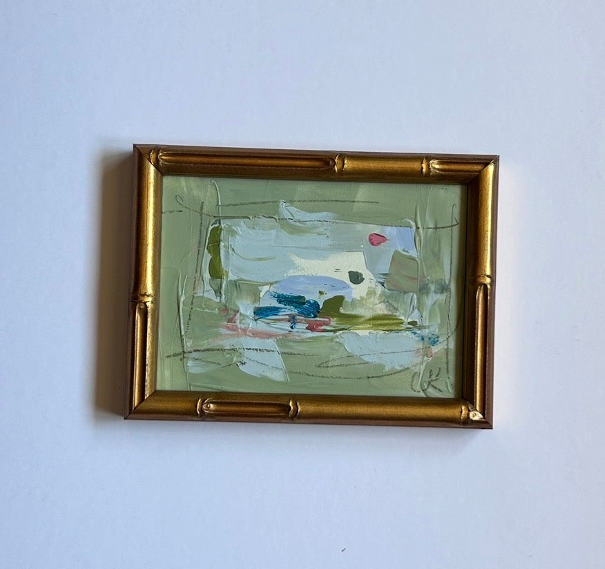 Framed Petite Bamboo II