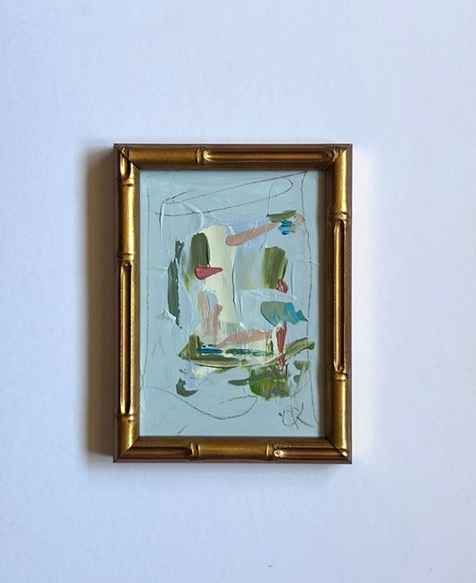 Framed Petite Bamboo III