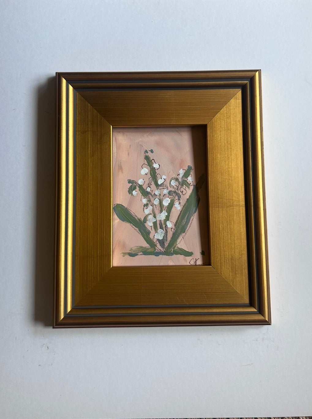 Mae Davis Garden Petite in Gold Frame Blush I