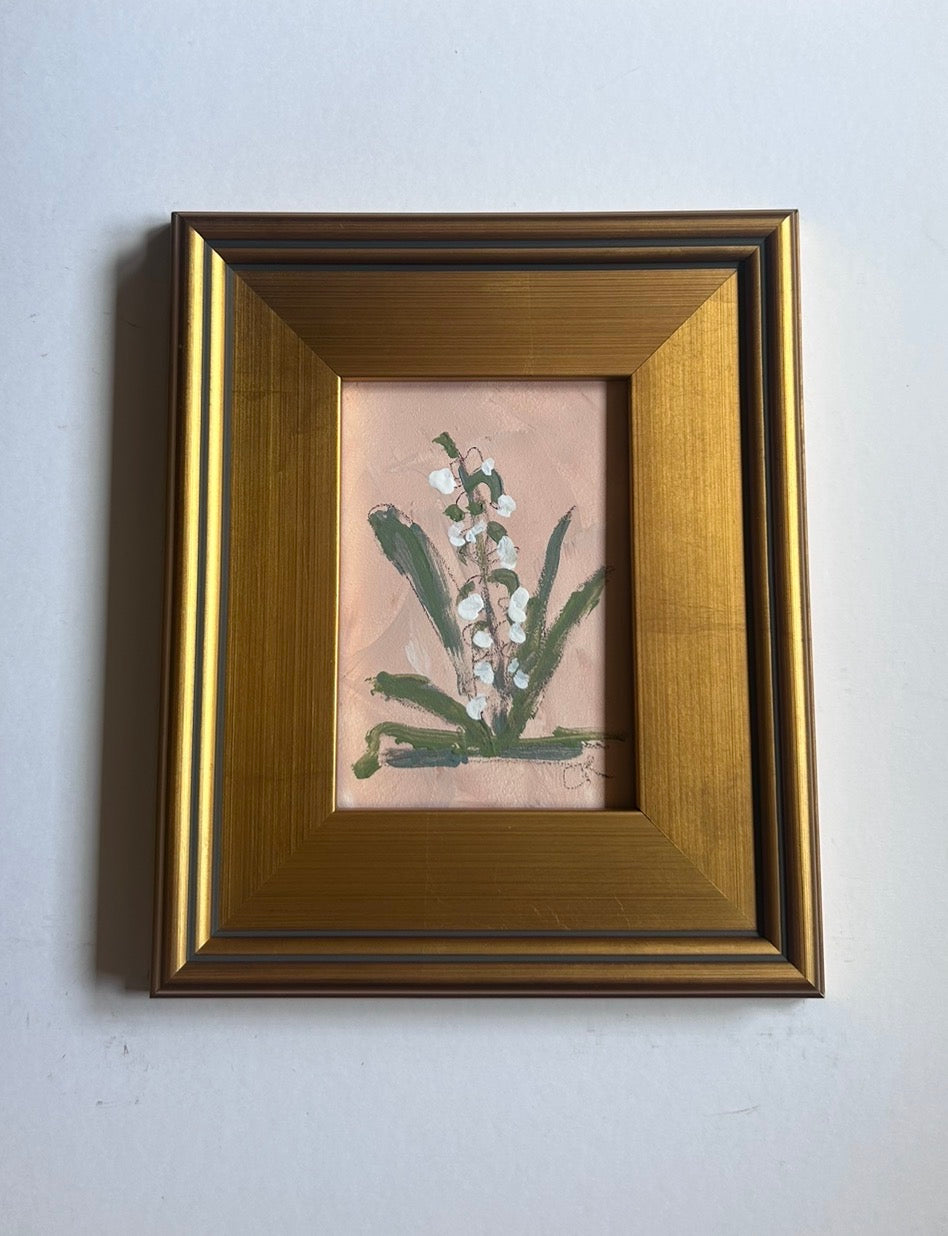 Mae Davis Garden Petite in Gold Frame Blush II