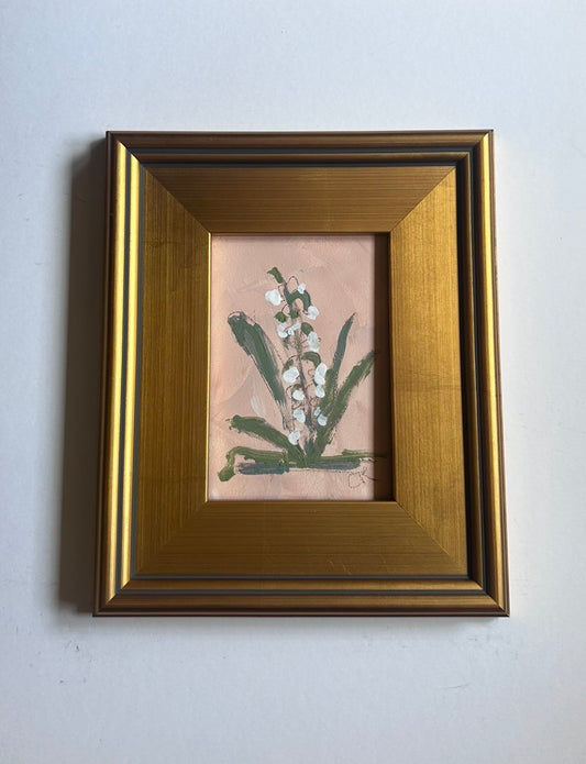 Mae Davis Garden Petite in Gold Frame Blush II