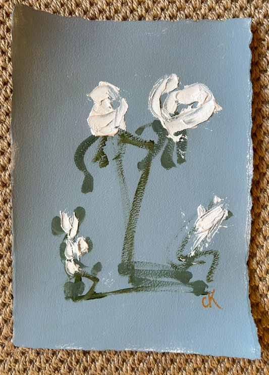 9x12 Abstract Botanical
