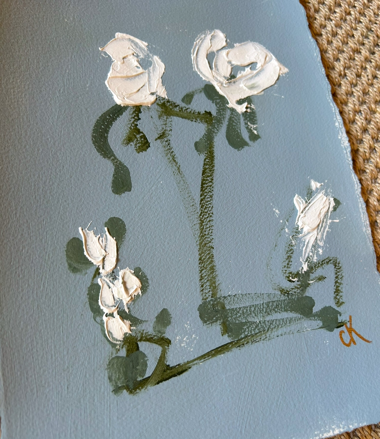 9x12 Abstract Botanical