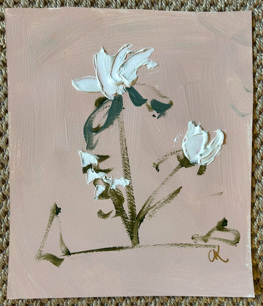 9x12 Abstract Botanical IV
