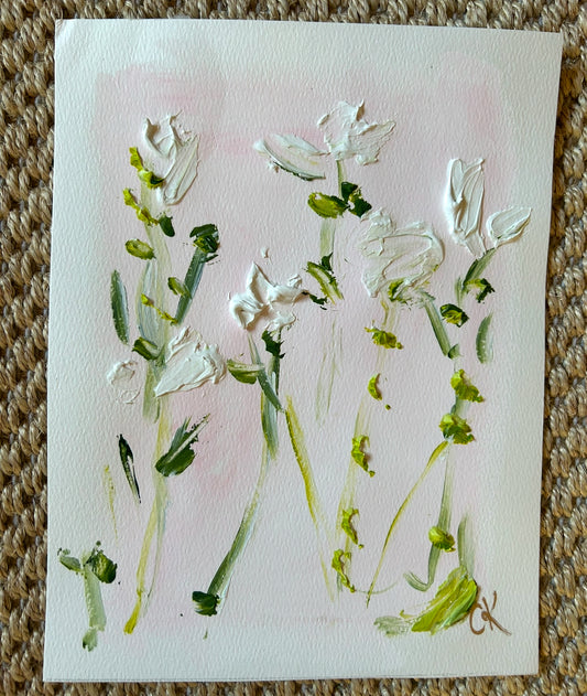 8x10 Abstract Botanical II