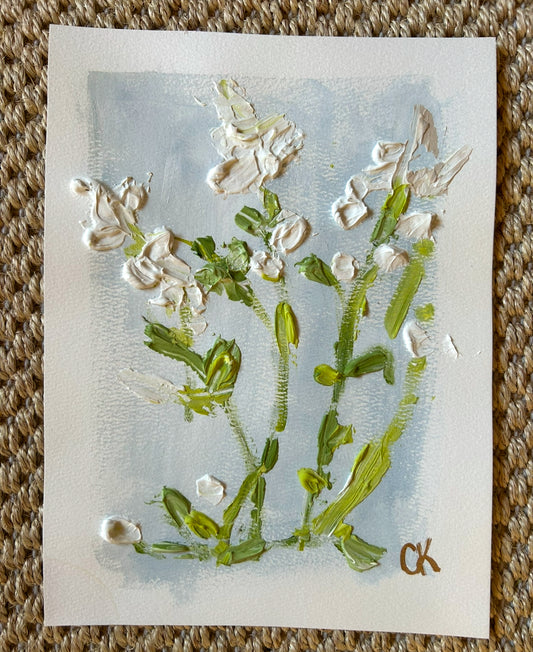 8x10 Abstract Botanical