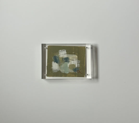 Petite in Acrylic Block XI