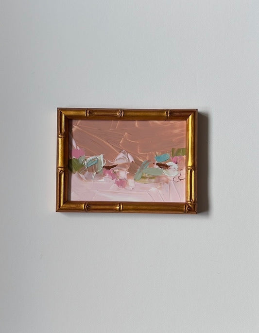 Bamboo Framed Petite V