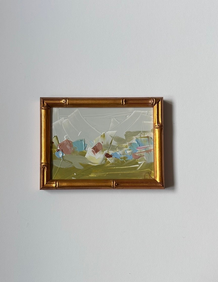 Bamboo Framed Petite I