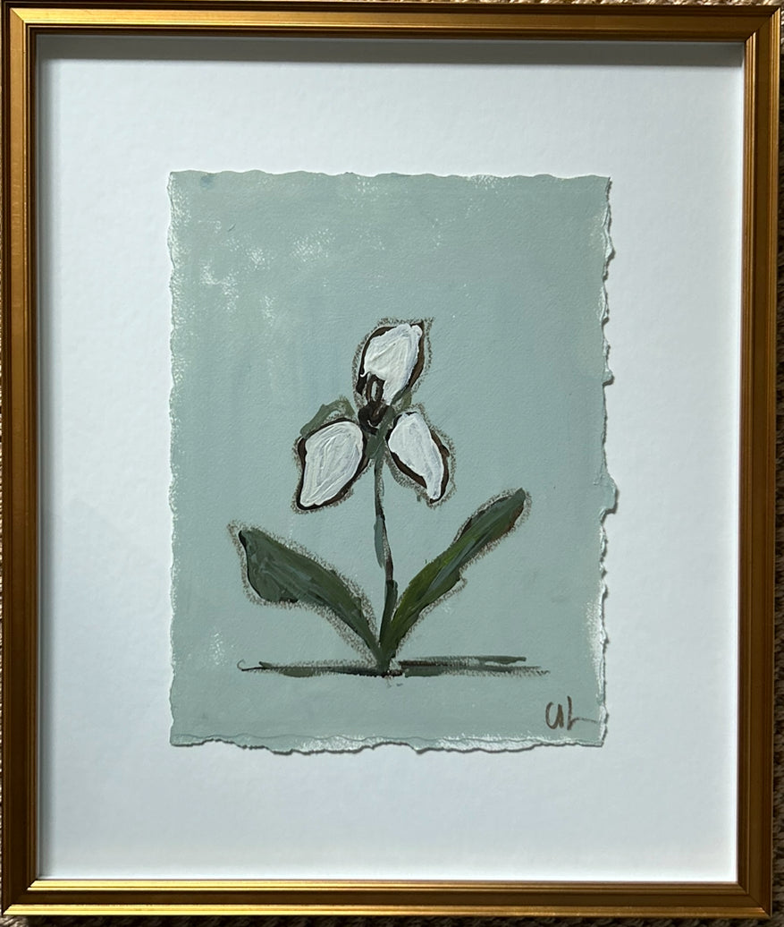 Framed Abstract Floral I