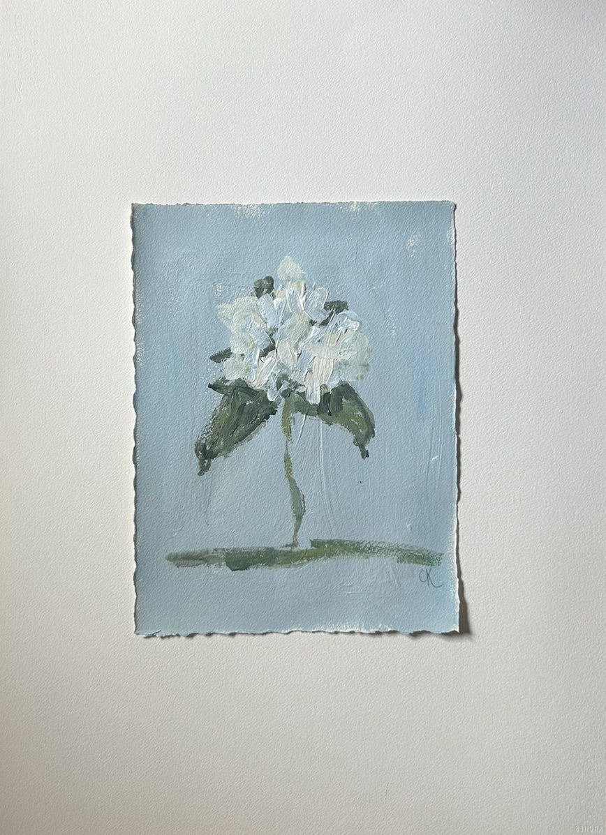 French Blue Botanical I