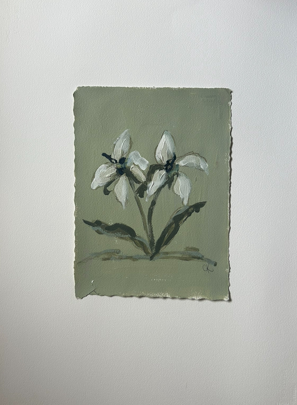 Sage Green Botanical II