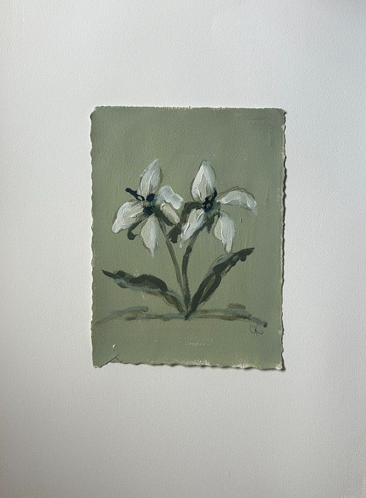 Sage Green Botanical II