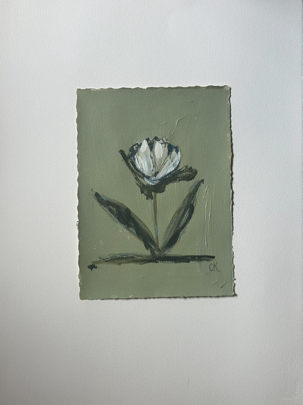 Sage Green Botanical I