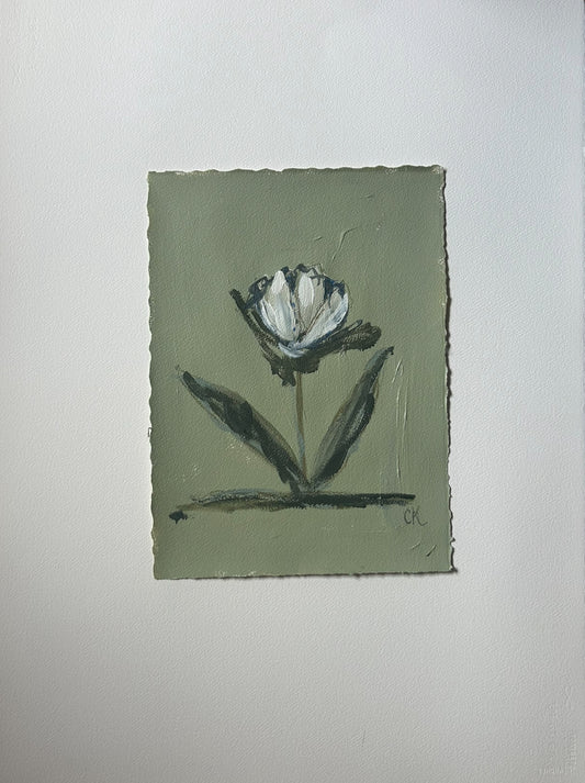 Sage Green Botanical I